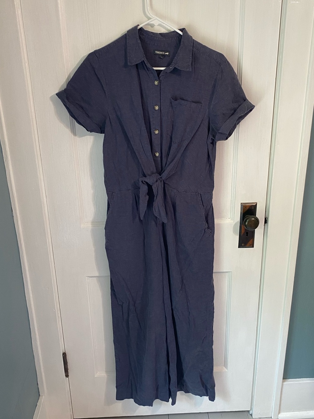 Navy Toad & Co. jumpsuit